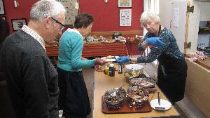 The Full English being served